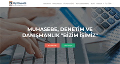 Desktop Screenshot of bilgimusavirlik.com